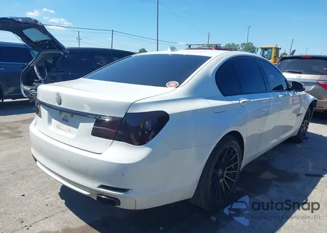 2012 BMW 740I z USA, uszkodzony, nr VIN WBAKA4C58CDS99459